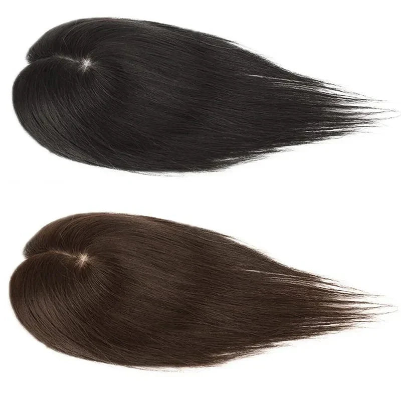 Topo De Cabeça (Cabelo Humano) - Para Alopecia, Falhas, Cabelos Ralos e com Queda